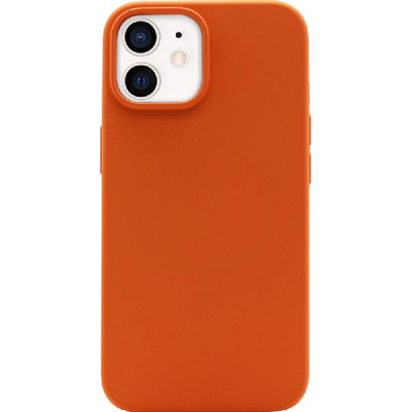 BlueBuilt Soft Case Apple iPhone 12 mini Back Cover met MagSafe Oranje