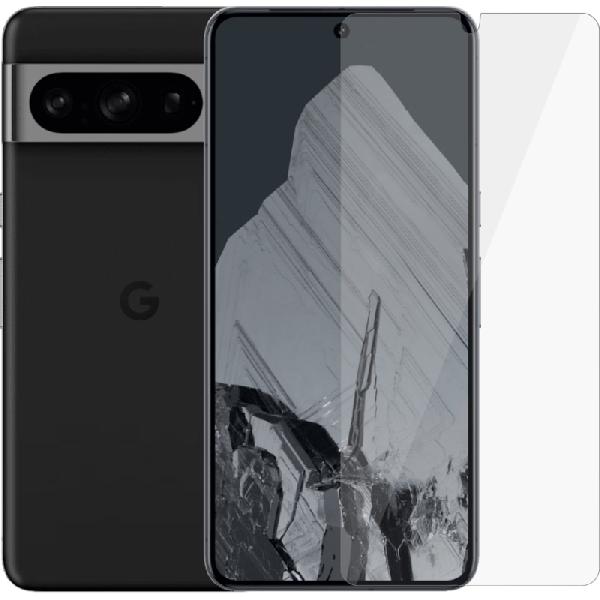 Google Pixel 8 Pro 256GB Zwart 5G + BlueBuilt Screenprotector Glas