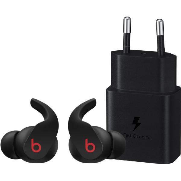 Beats Fit Pro Zwart + Samsung Oplader 15W