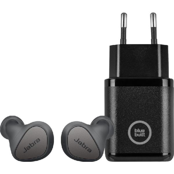 Jabra Elite 4 Grijs + oplader