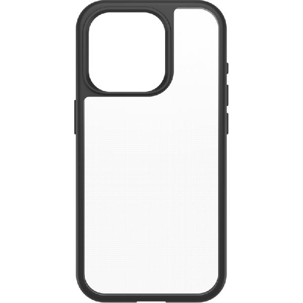 Otterbox React Apple iPhone 15 Pro Back Cover Transparant/Zwart