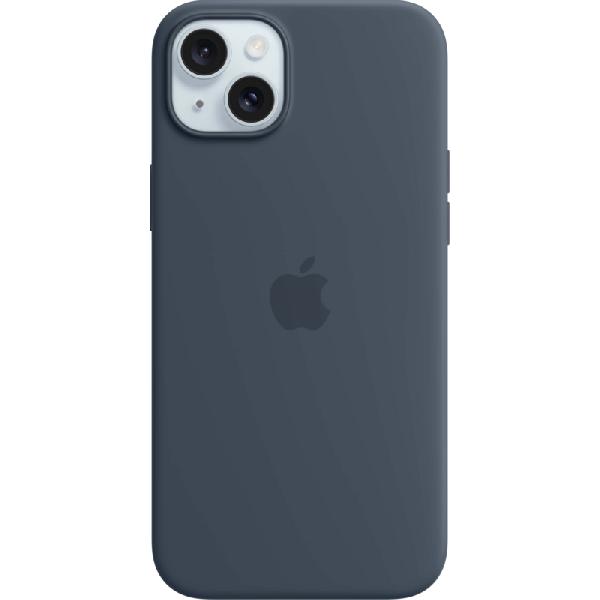 Apple iPhone 15 Plus Back Cover met MagSafe Stormblauw