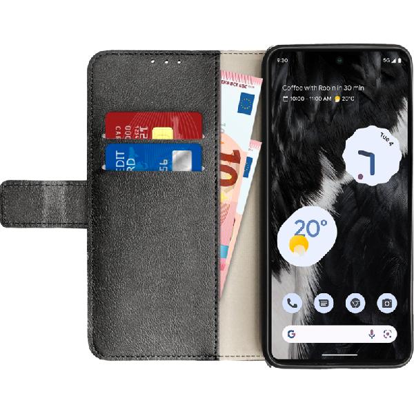 Just in Case Wallet Google Pixel 7 Book Case Zwart