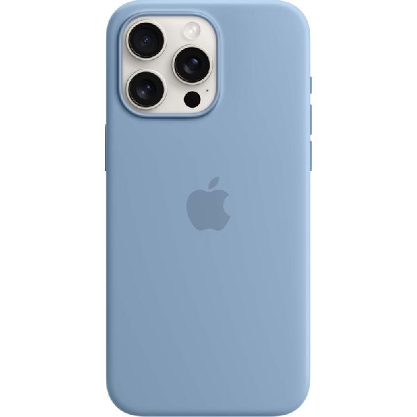 Apple iPhone 15 Pro Max Back Cover met MagSafe Winterblauw