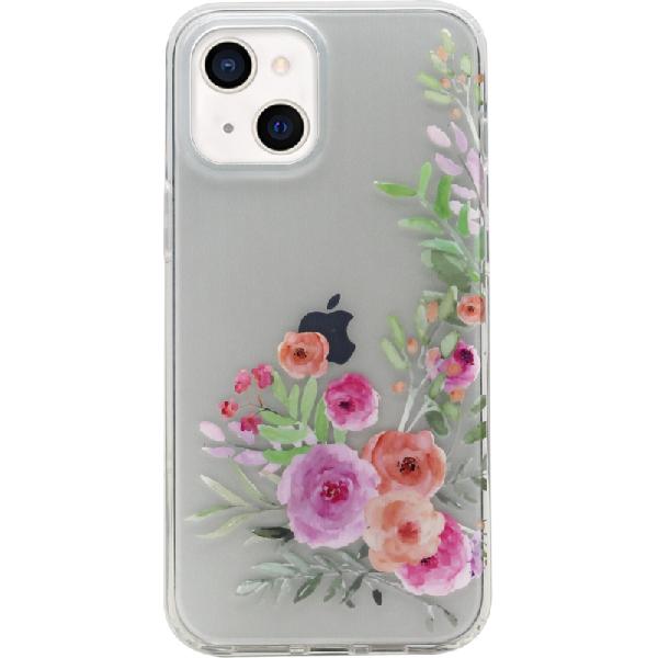 BlueBuilt Rose Garden Soft Case Apple iPhone 13 Back cover Transparant