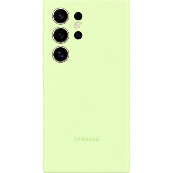 Samsung Galaxy S24 Ultra Siliconen Back Cover Groen