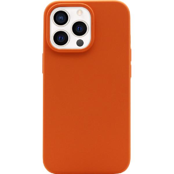 BlueBuilt Soft Case Apple iPhone 13 Pro Max Back Cover met MagSafe Oranje