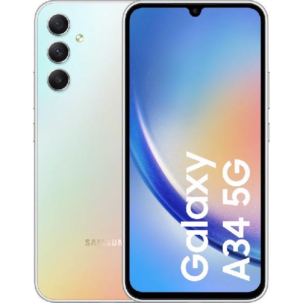 Samsung Galaxy A34 128GB Zilver 5G