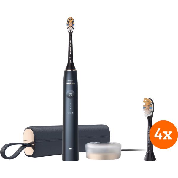 Philips Sonicare Prestige 9900 HX9992/12 + Premium All-in-one opzetborstels (4 stuks)