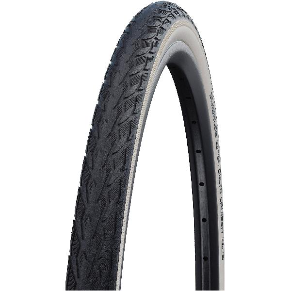 Schwalbe Buitenband 28-1.10 (28-622) Cruiser K-Guard zw-wit