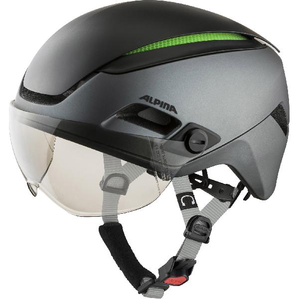 Alpina Helm Altona V charcoal-anthr. matt 52-57