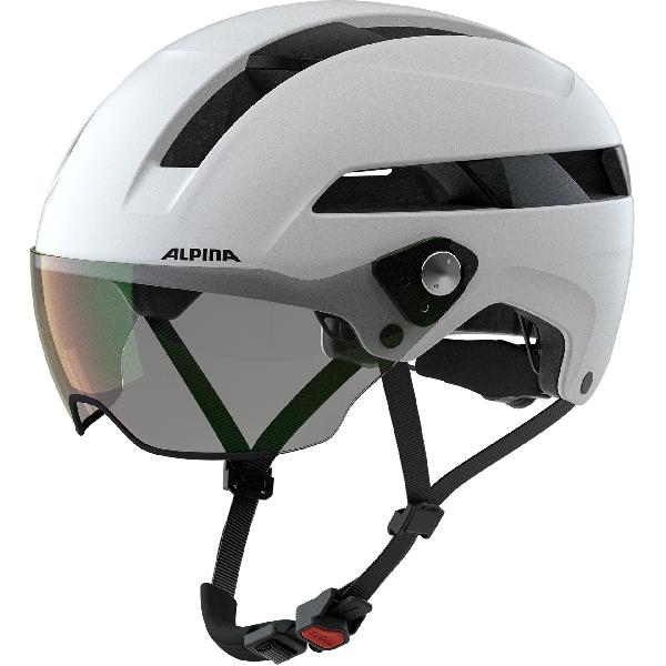 Alpina Helm Soho Visor V white matt 52-56