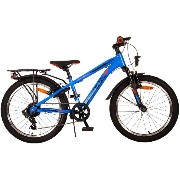 Volare Cross Kinderfiets - 20 Inch - Blauw - 6 Versnellingen