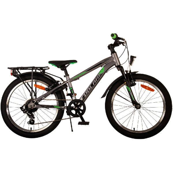 Volare Cross Kinderfiets - 20 Inch - Donker Grijs - 6 Versnellingen