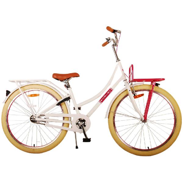 Volare Transportfiets Kinderen Excellent 26 Inch 43 cm Meisjes Terugtraprem Wit