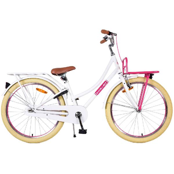 Volare Meisjesfiets Excellent 24 Inch 34 cm Meisjes Terugtraprem Wit