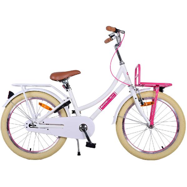 Volare Meisjesfiets Excellent 20 Inch 31,5 cm Meisjes Terugtraprem Wit