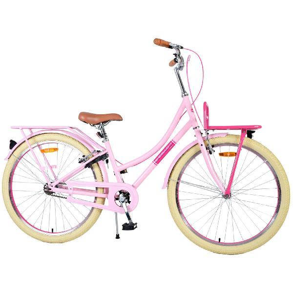 Volare Excellent Kinderfiets - Meisjes - 26 inch - Roze - Twee handremmen