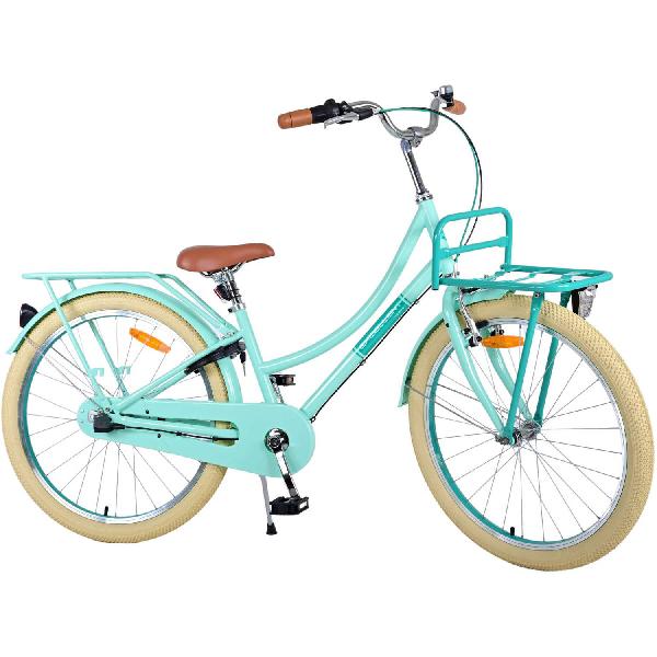 Volare Excellent Kinderfiets - Meisjes - 24 inch - Groen - 3 Versnellingen