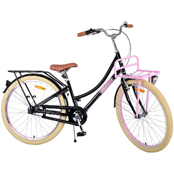 Volare Excellent Kinderfiets - Meisjes - 26 inch - Zwart - 3 versnellingen