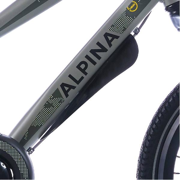 Alpina Spatbord set Trail 20-22 pvc black