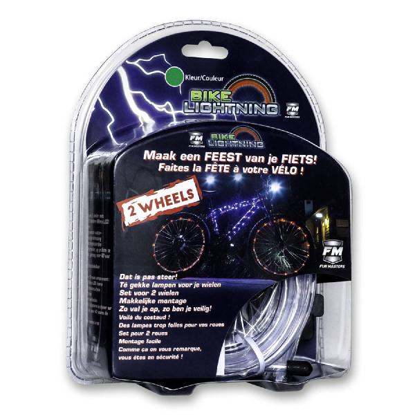 Wheely Bright LED 2 wiel - groen