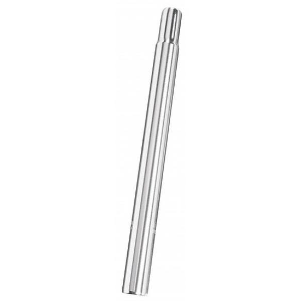 Ergotec Zadelpen vast kaars 27,2 x 250 mm aluminium zilver