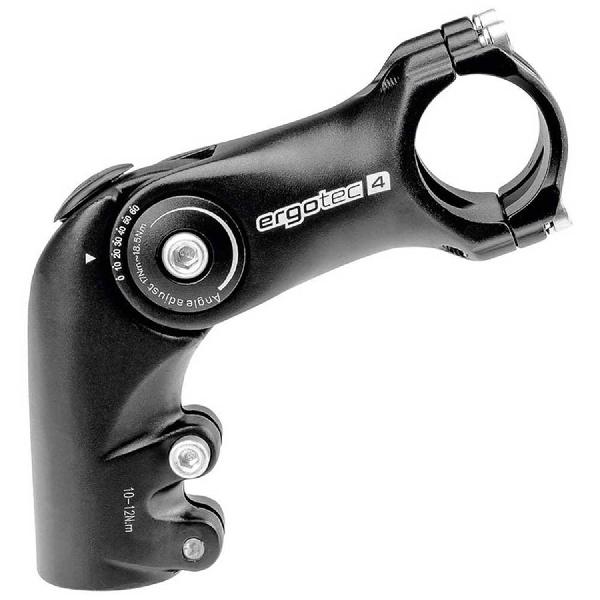 Ergotec Stuurpen Voorbouw Verstelbaar Octopus 2 28,6/90/25,4MM Zwart