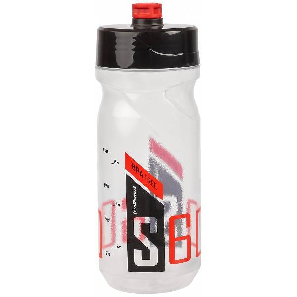 Polisport bidon 600 ml transparant