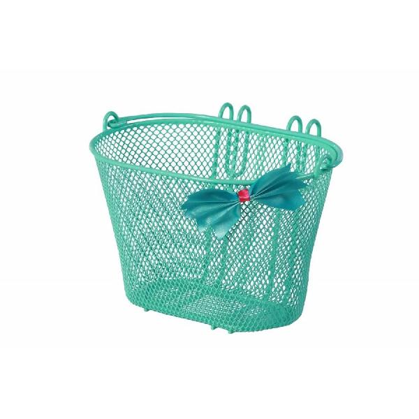 Basil kinderfietsmand Jasmin Bow-Tie 10 liter mintgroen - 30132