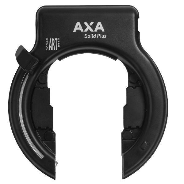 AXA ringslot Solid Plus ART** spatbordbevestiging zwart