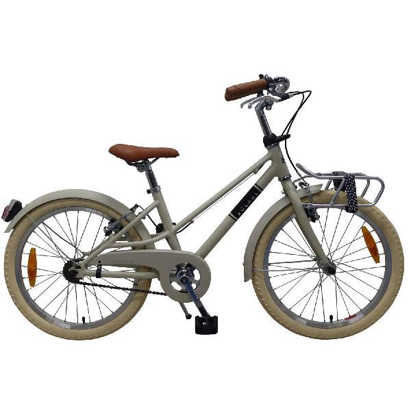 Volare Meisjesfiets Melody 20 Inch 31,75 cm Meisjes Knijprem Beige