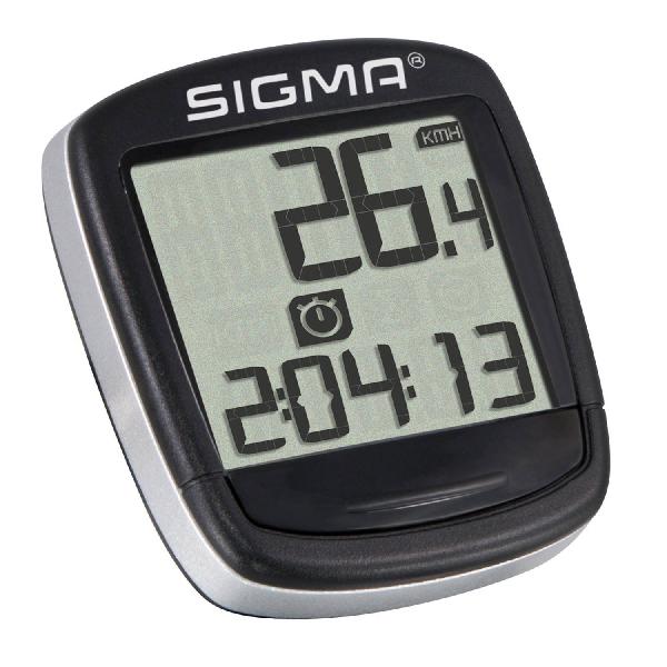 Sigma fietscomputer Bc Baseline 500 Wl 30 x 30 mm Zwart