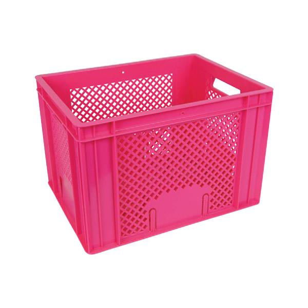 Non-Branded fietskrat 31,2 liter 40 x 30 cm roze