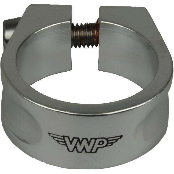 VWP zadelpenklem 34.9 mm aluminium zilver