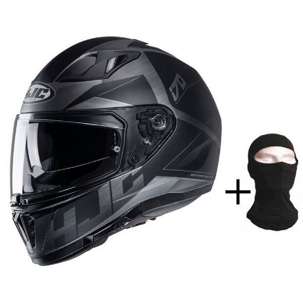 SHARK helm HJC Integral I70 Eluma + kap - zwart antraciet