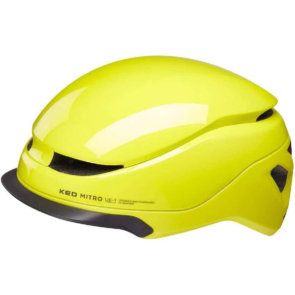 KED fietshelm Mitro UE-1 unisex geel maat 58-61 cm