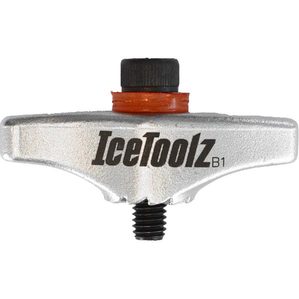 IceToolz vlakfrees Xpert staal zilver/oranje/zwart