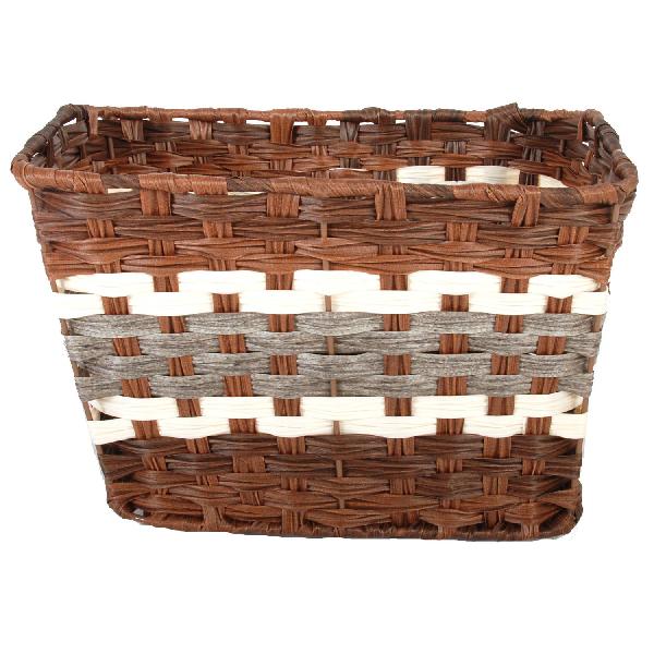 Volare fietsmand 31 liter 40 x 33 x 24 cm riet bruin