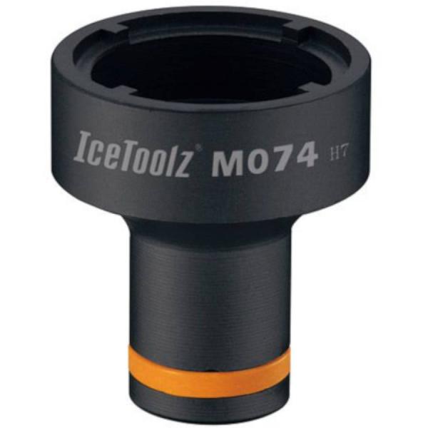 IceToolz trapassleutel M074 4-noks staal zwart