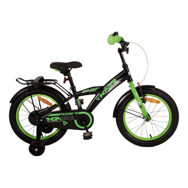 Volare Thombike Kinderfiets - Jongens - 16 inch - Zwart Groen