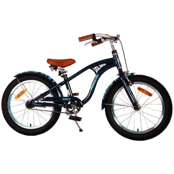 Volare Miracle Cruiser Kinderfiets - Jongens - 18 inch - Mat Blauw