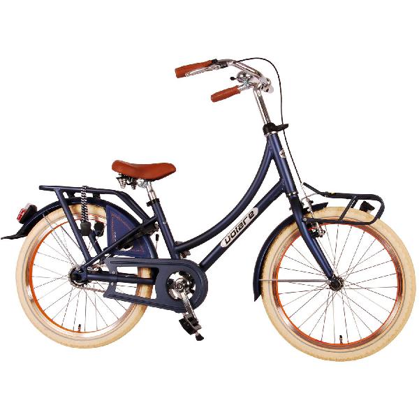 Volare Oma Classic Kinderfiets - Meisjes - 20 inch - Mat Blauw