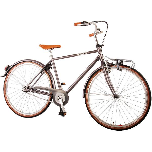 Volare Lifestyle Jongensfiets - Tiener - 48 cm - Lage zadelstand- Grijs - 3 versnellingen