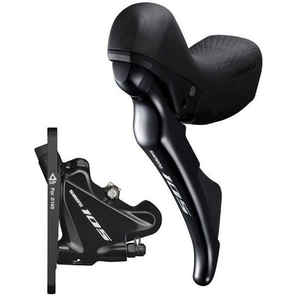 Shimano Schijfremset voor 2 speed 105 R7020 / R7070 Flat