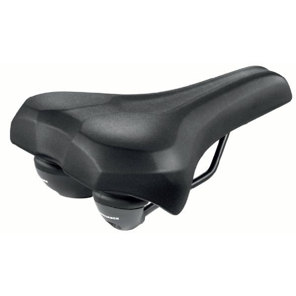 Selle Monte grappa bmg 5008 plus ebike zadel elastomeri rigida zwart