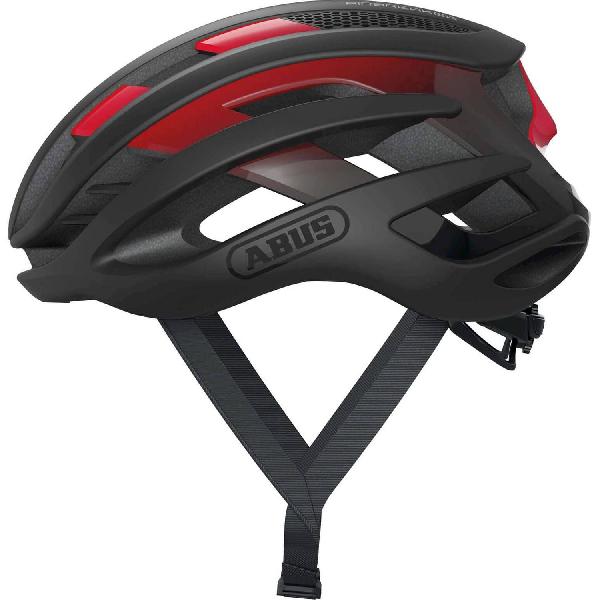 Abus Helm AirBreaker Zwart Rood M 52-58cm