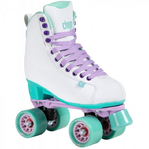 Chaya rolschaatsen Melrose White Teal polyurethaan wit maat 41