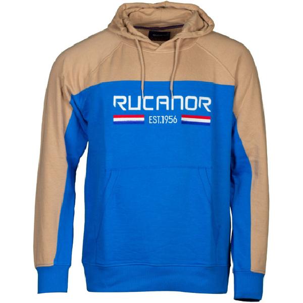 Rucanor Trevor sweater hoodie heren blauw/beige maat 3XL