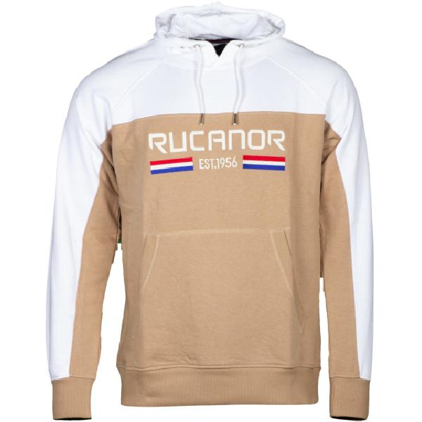 Rucanor Trevor sweater hoodie heren wit/beige maat 3XL